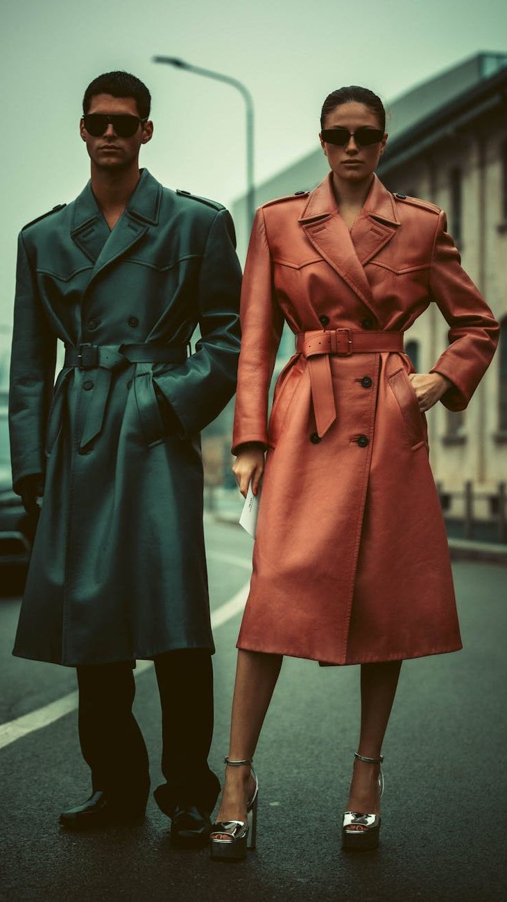 Create Cinched Waist for a Feminine Silhouette With Belted Coats